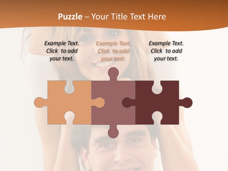 Adult Cheerful Laughing PowerPoint Template