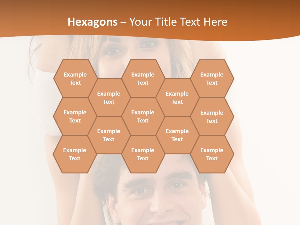 Adult Cheerful Laughing PowerPoint Template