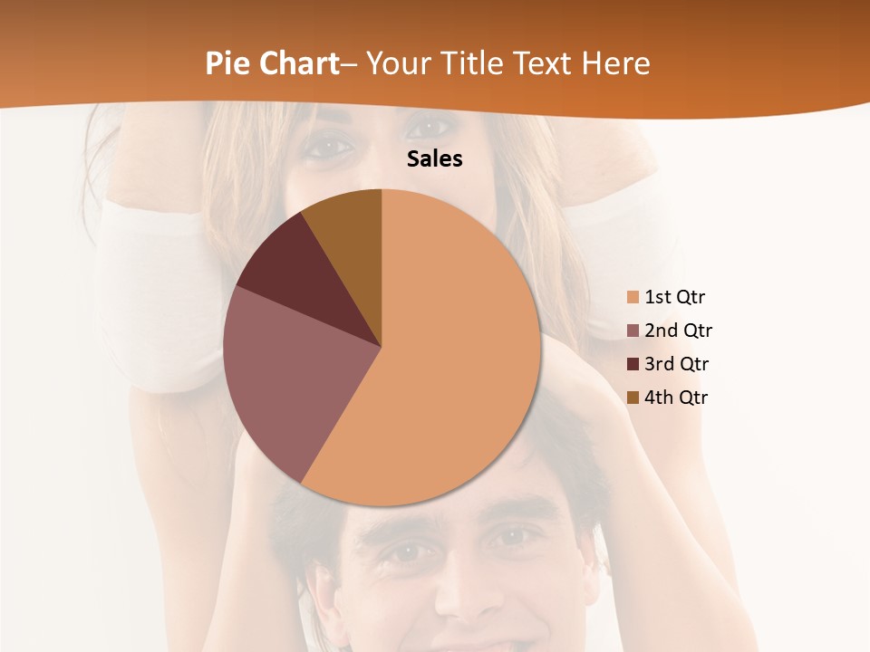 Adult Cheerful Laughing PowerPoint Template