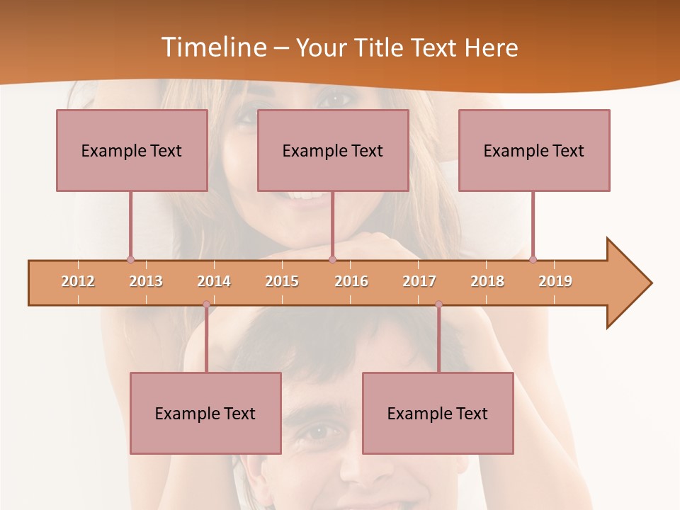 Adult Cheerful Laughing PowerPoint Template