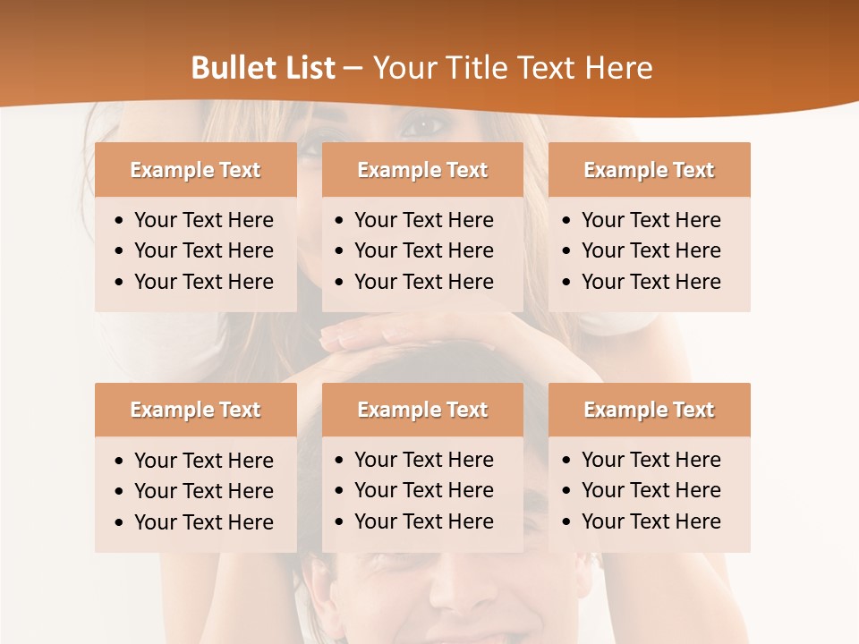 Adult Cheerful Laughing PowerPoint Template