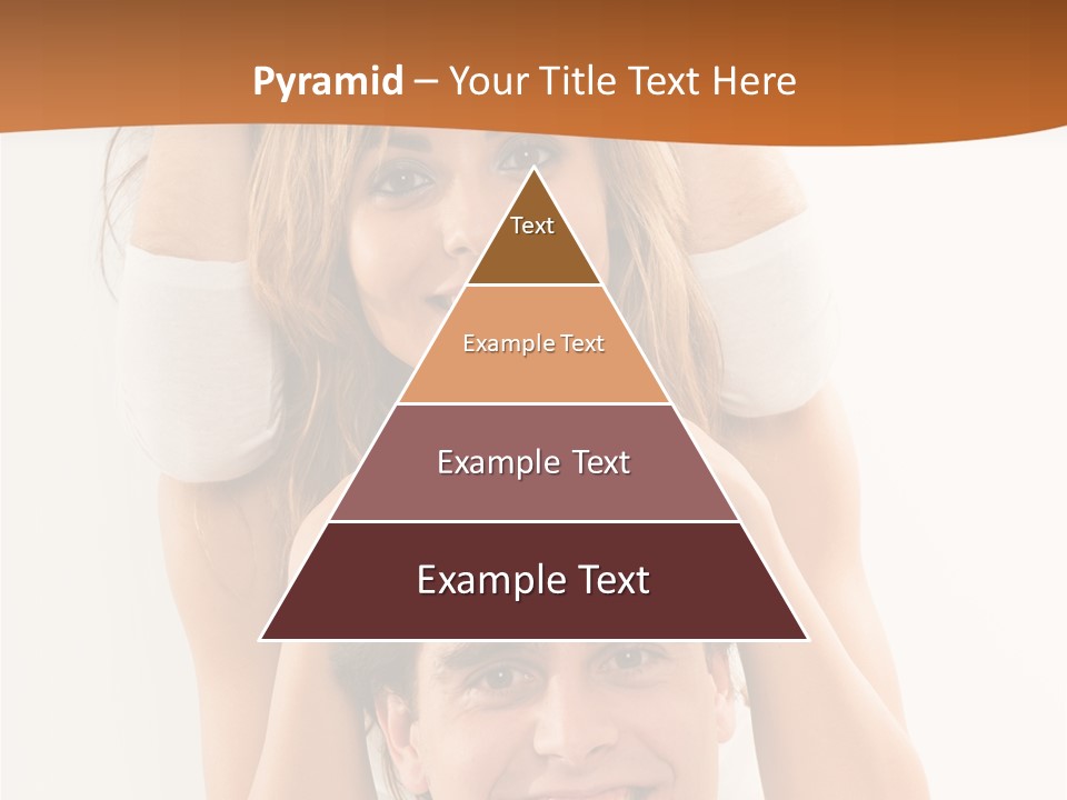 Adult Cheerful Laughing PowerPoint Template