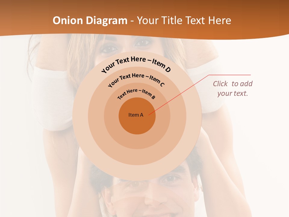 Adult Cheerful Laughing PowerPoint Template