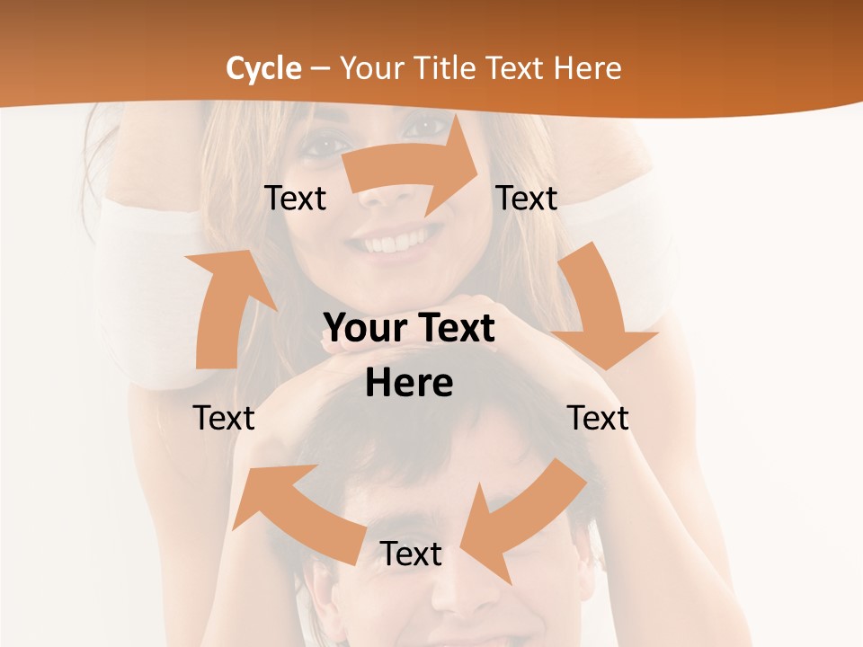 Adult Cheerful Laughing PowerPoint Template