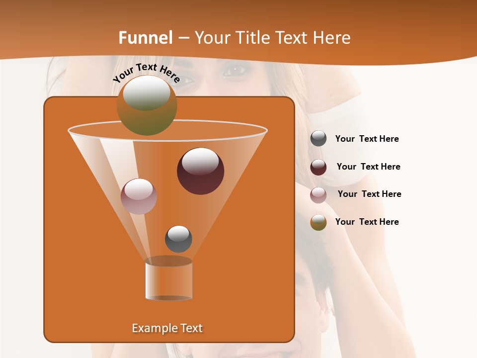 Adult Cheerful Laughing PowerPoint Template