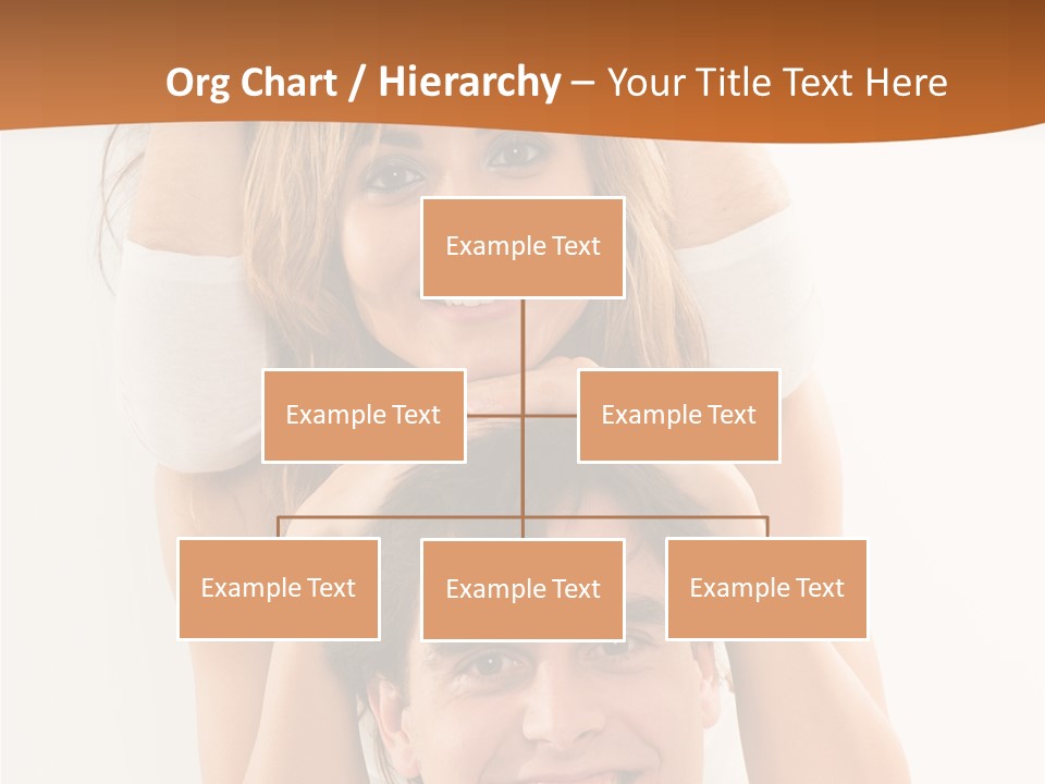 Adult Cheerful Laughing PowerPoint Template