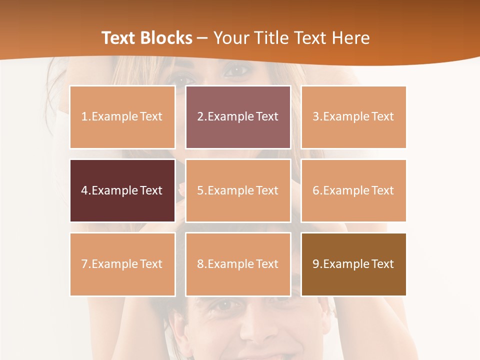 Adult Cheerful Laughing PowerPoint Template