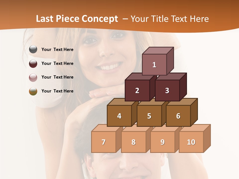 Adult Cheerful Laughing PowerPoint Template