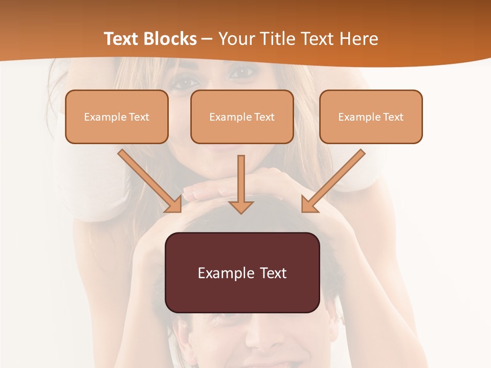 Adult Cheerful Laughing PowerPoint Template