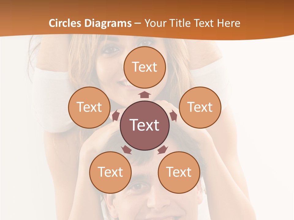 Adult Cheerful Laughing PowerPoint Template