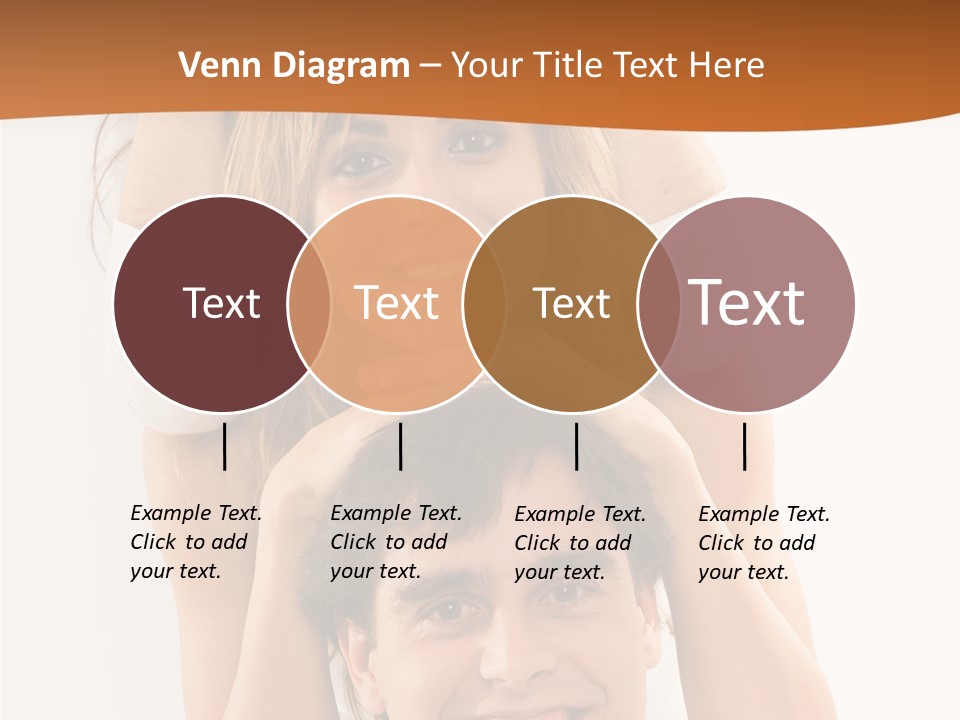 Adult Cheerful Laughing PowerPoint Template