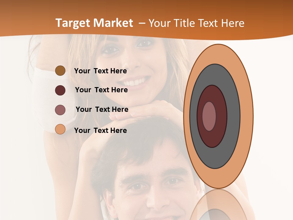 Adult Cheerful Laughing PowerPoint Template