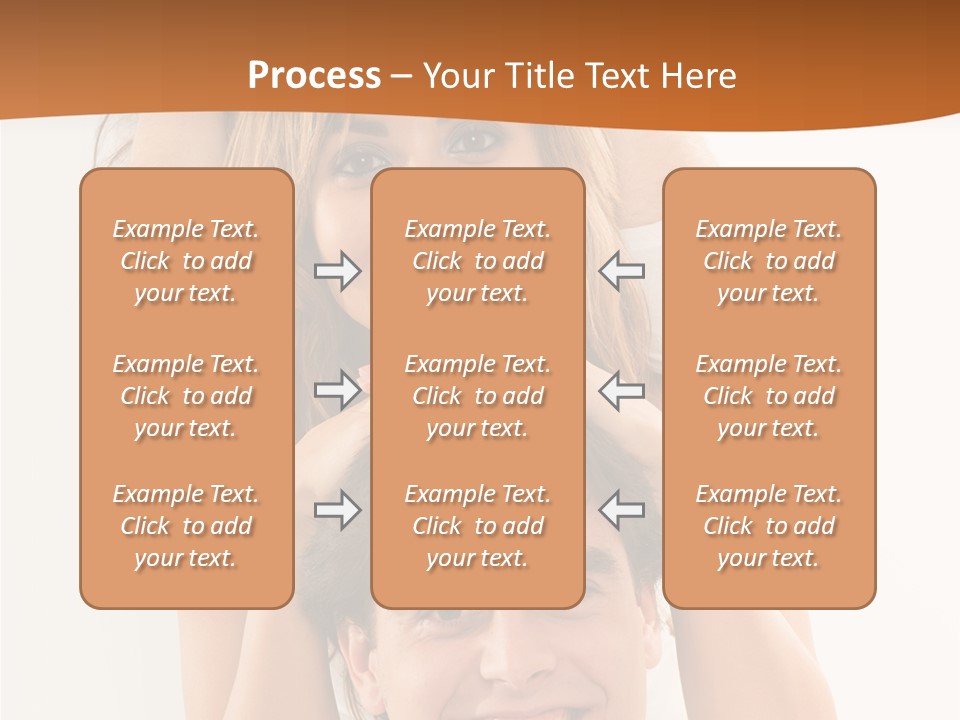 Adult Cheerful Laughing PowerPoint Template