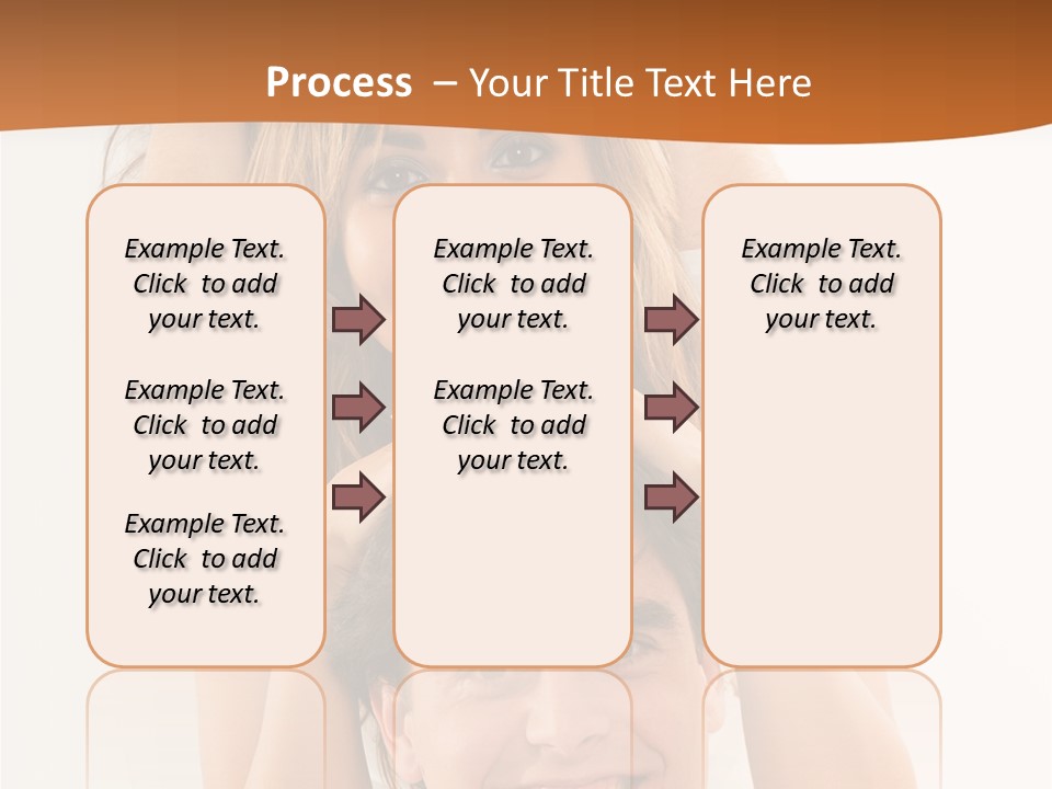Adult Cheerful Laughing PowerPoint Template