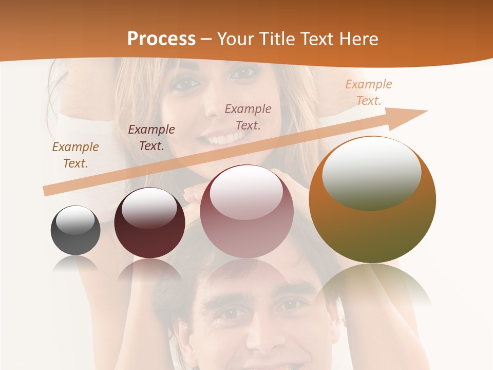 Adult Cheerful Laughing PowerPoint Template