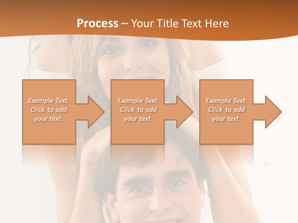 Adult Cheerful Laughing PowerPoint Template