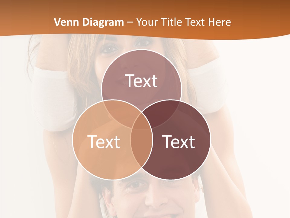 Adult Cheerful Laughing PowerPoint Template