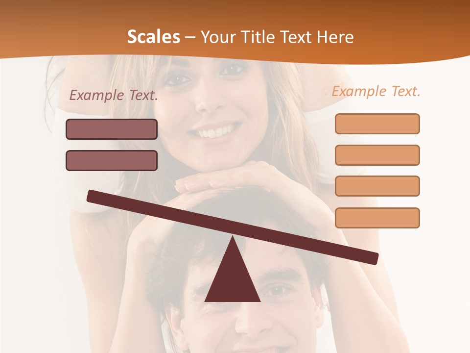 Adult Cheerful Laughing PowerPoint Template