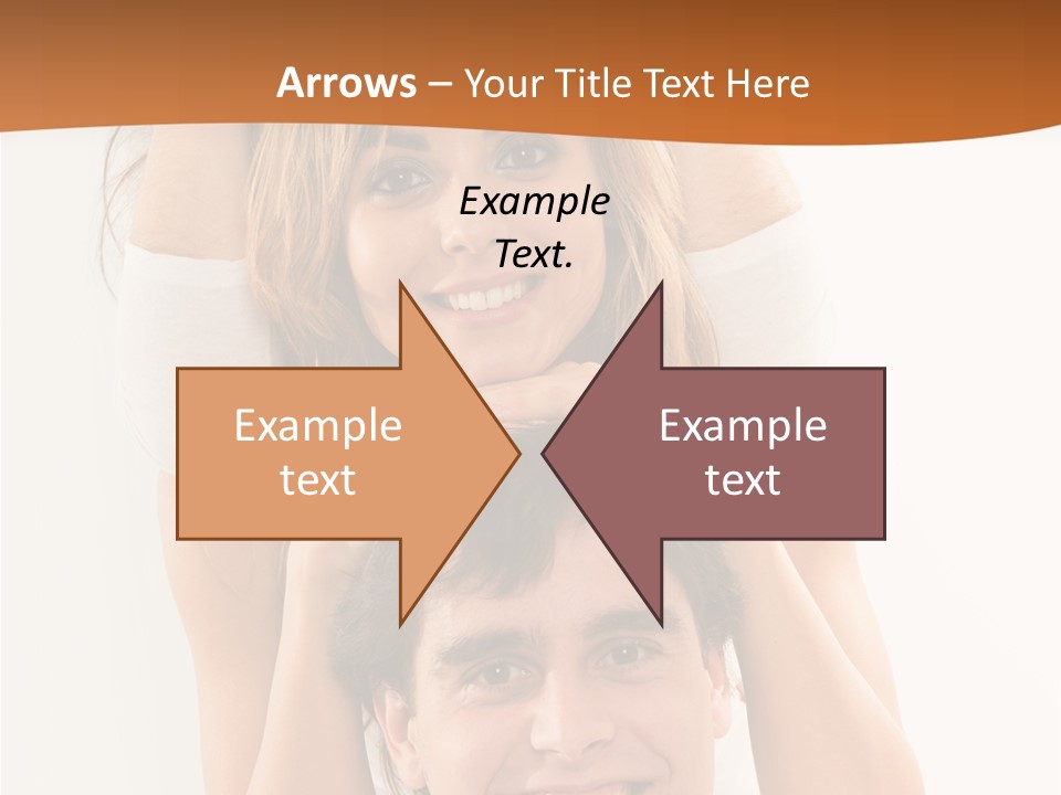 Adult Cheerful Laughing PowerPoint Template