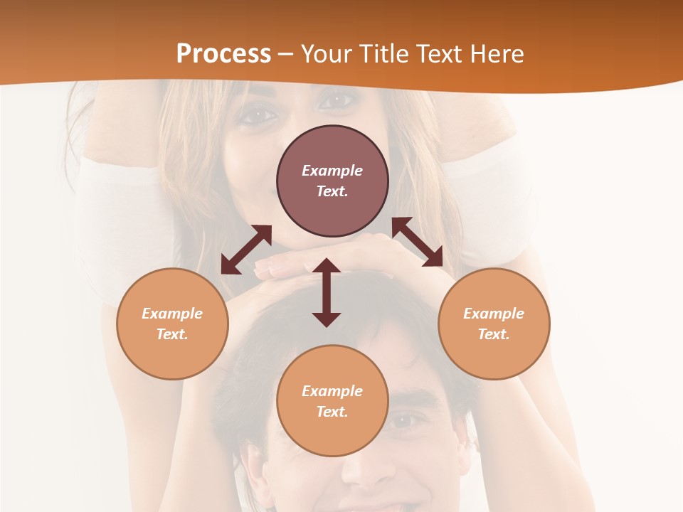 Adult Cheerful Laughing PowerPoint Template