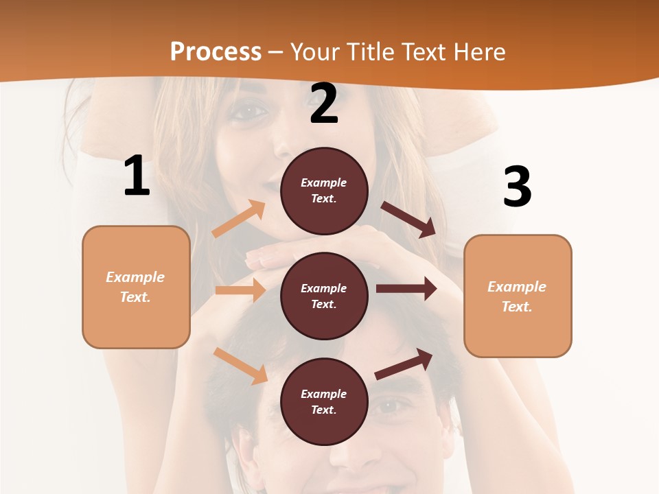 Adult Cheerful Laughing PowerPoint Template