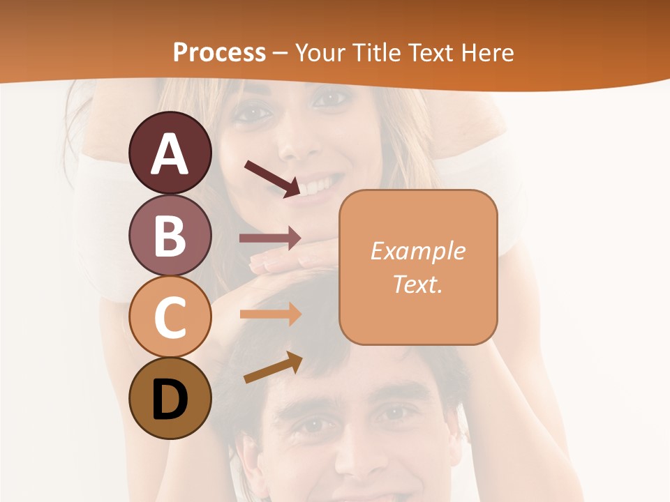 Adult Cheerful Laughing PowerPoint Template