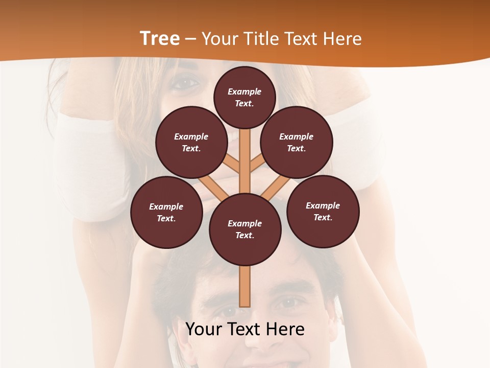 Adult Cheerful Laughing PowerPoint Template