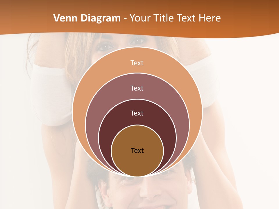 Adult Cheerful Laughing PowerPoint Template