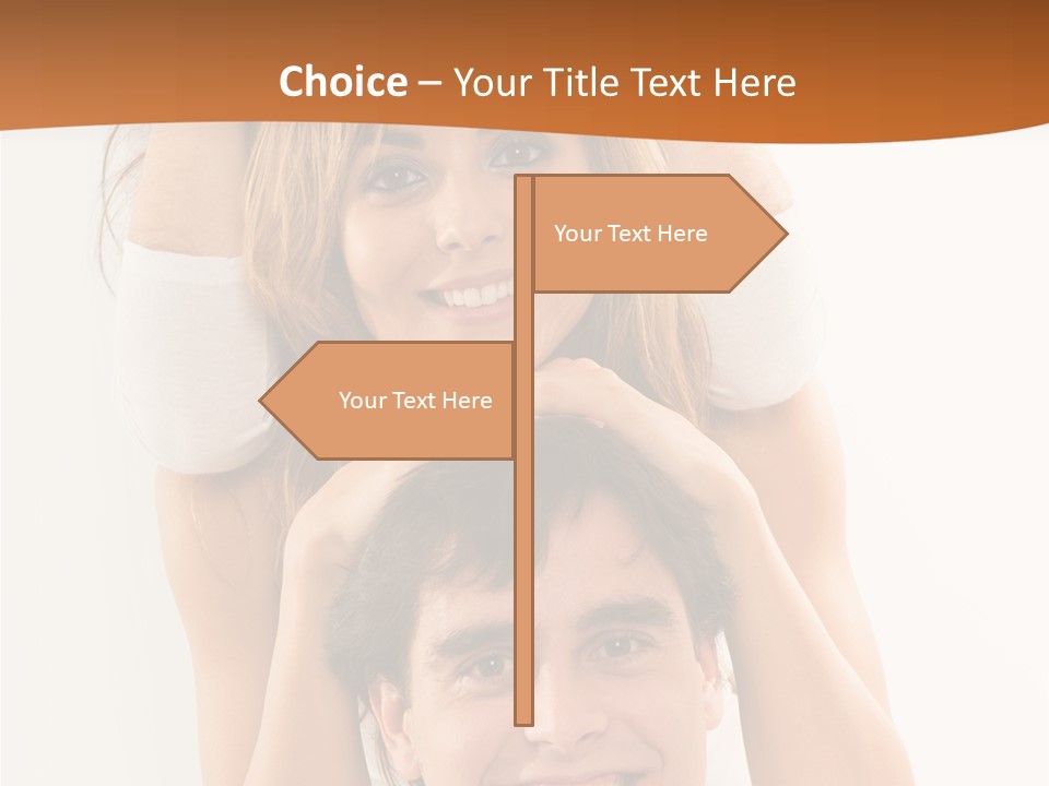 Adult Cheerful Laughing PowerPoint Template