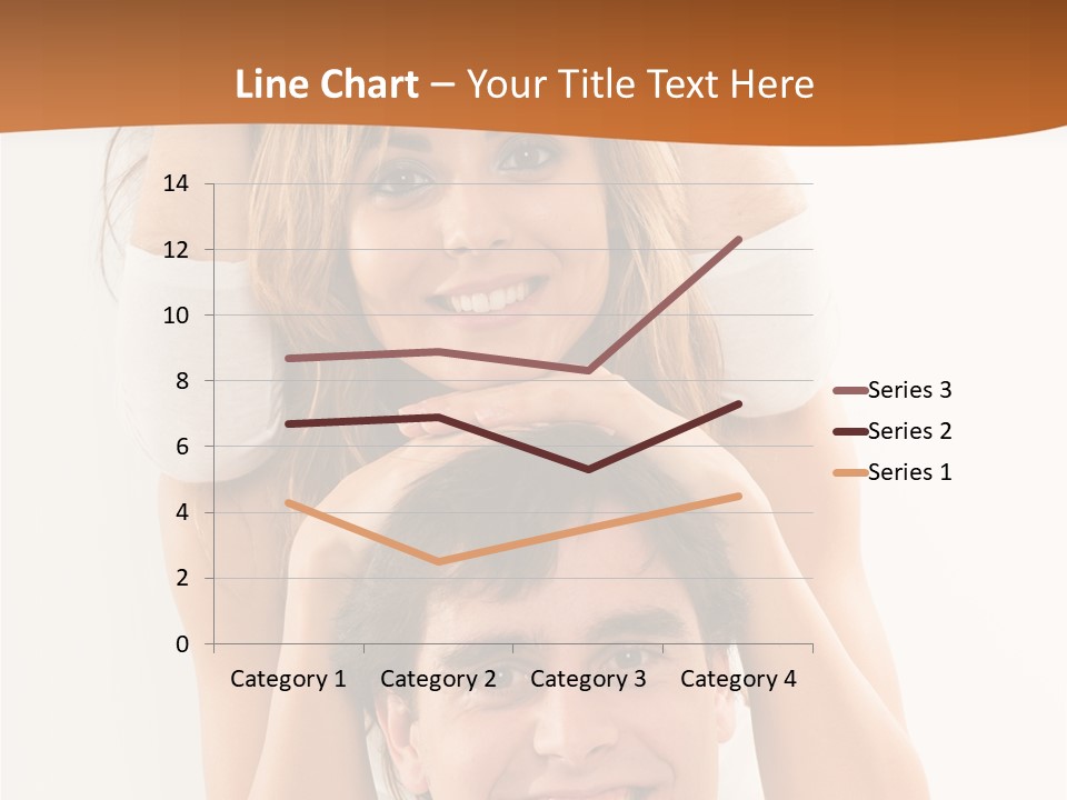 Adult Cheerful Laughing PowerPoint Template