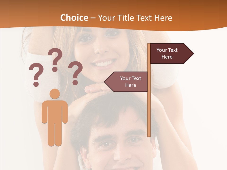 Adult Cheerful Laughing PowerPoint Template