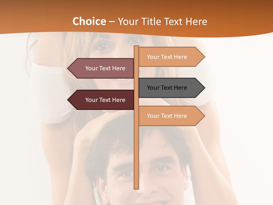 Adult Cheerful Laughing PowerPoint Template