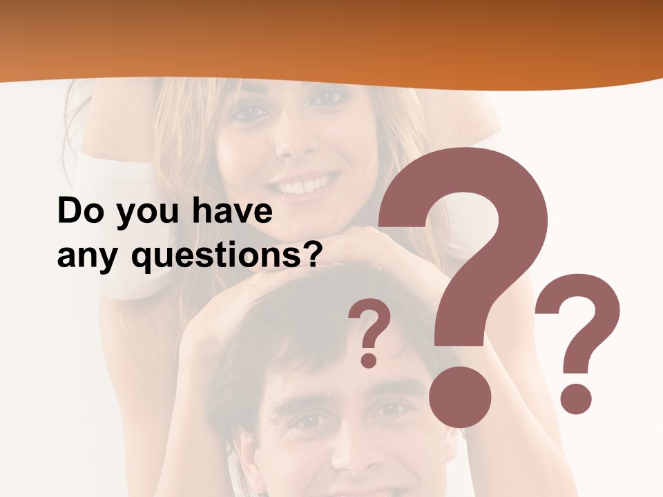 Adult Cheerful Laughing PowerPoint Template