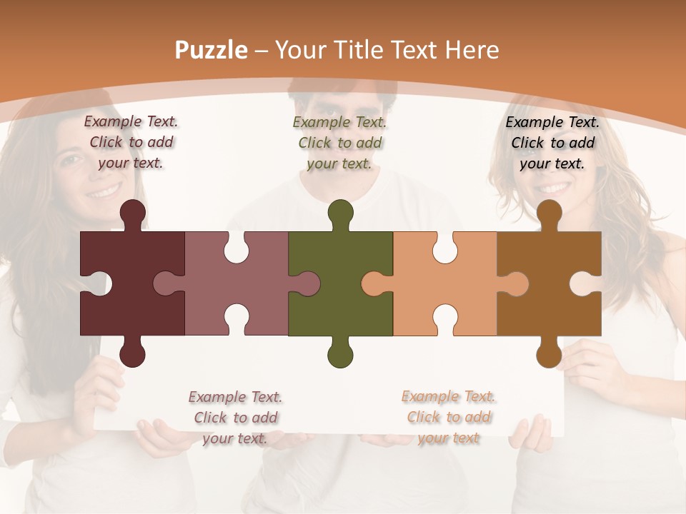 Demands Girl Message Board PowerPoint Template