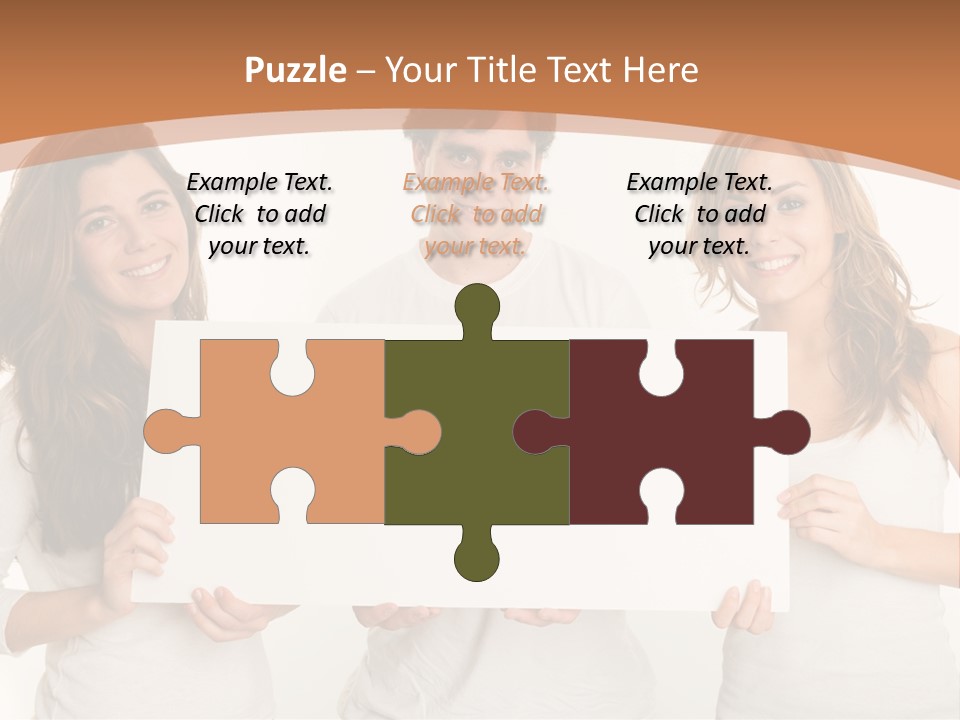 Demands Girl Message Board PowerPoint Template