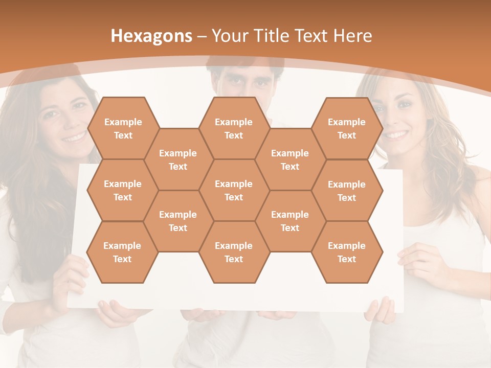 Demands Girl Message Board PowerPoint Template