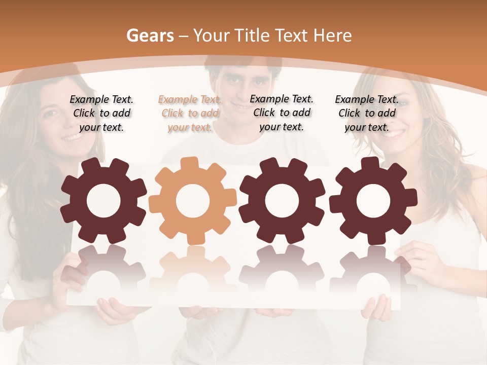 Demands Girl Message Board PowerPoint Template