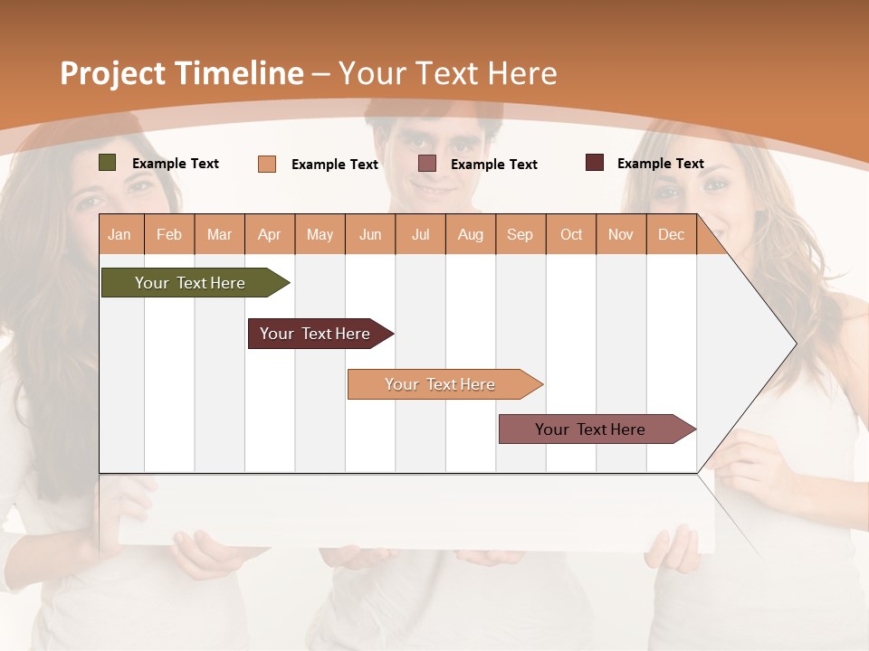 Demands Girl Message Board PowerPoint Template