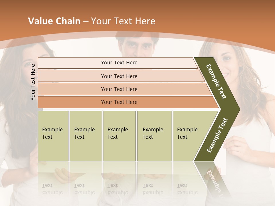 Demands Girl Message Board PowerPoint Template