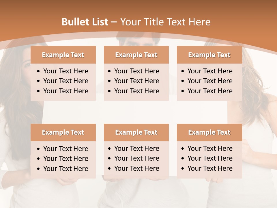 Demands Girl Message Board PowerPoint Template
