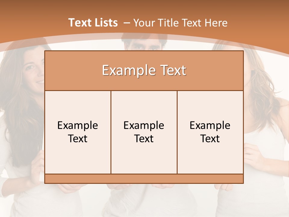 Demands Girl Message Board PowerPoint Template