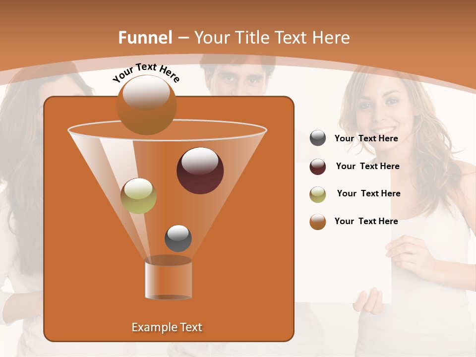 Demands Girl Message Board PowerPoint Template