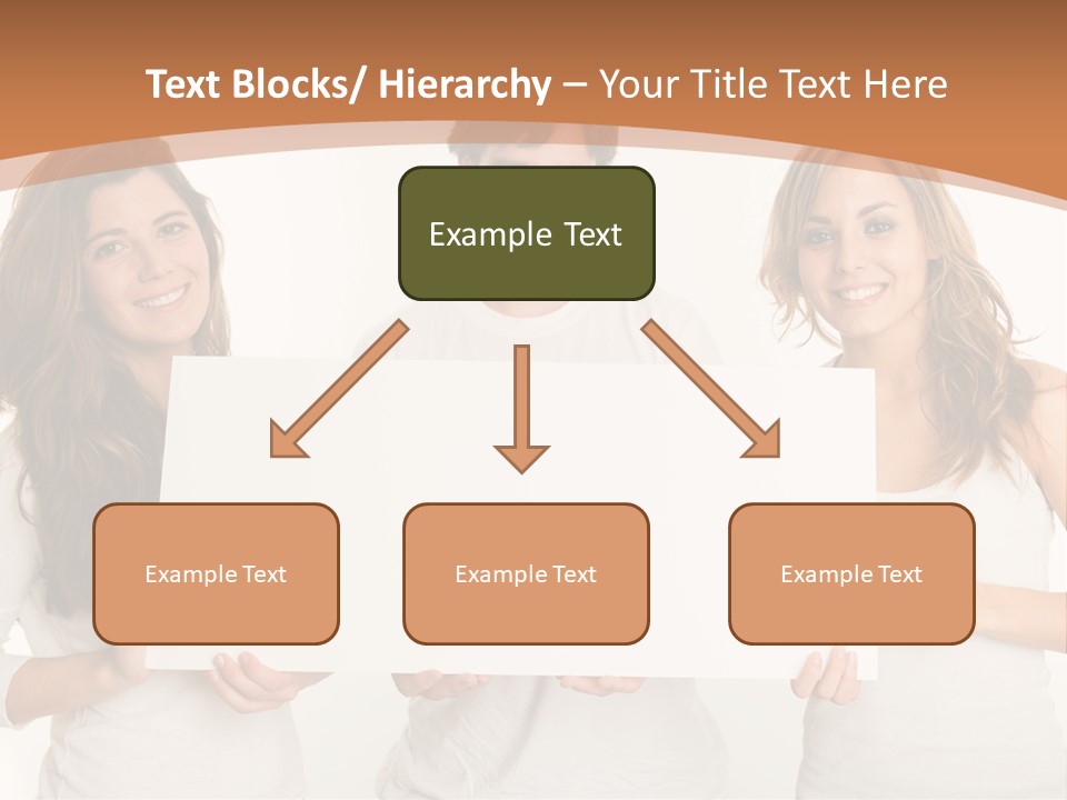 Demands Girl Message Board PowerPoint Template