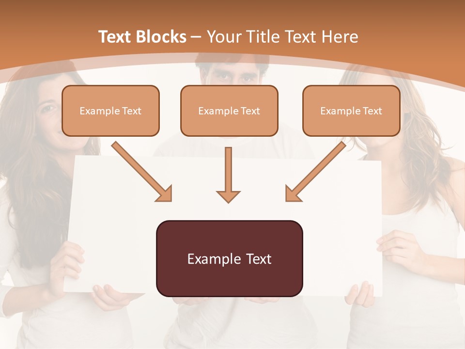 Demands Girl Message Board PowerPoint Template