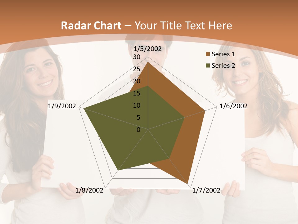 Demands Girl Message Board PowerPoint Template