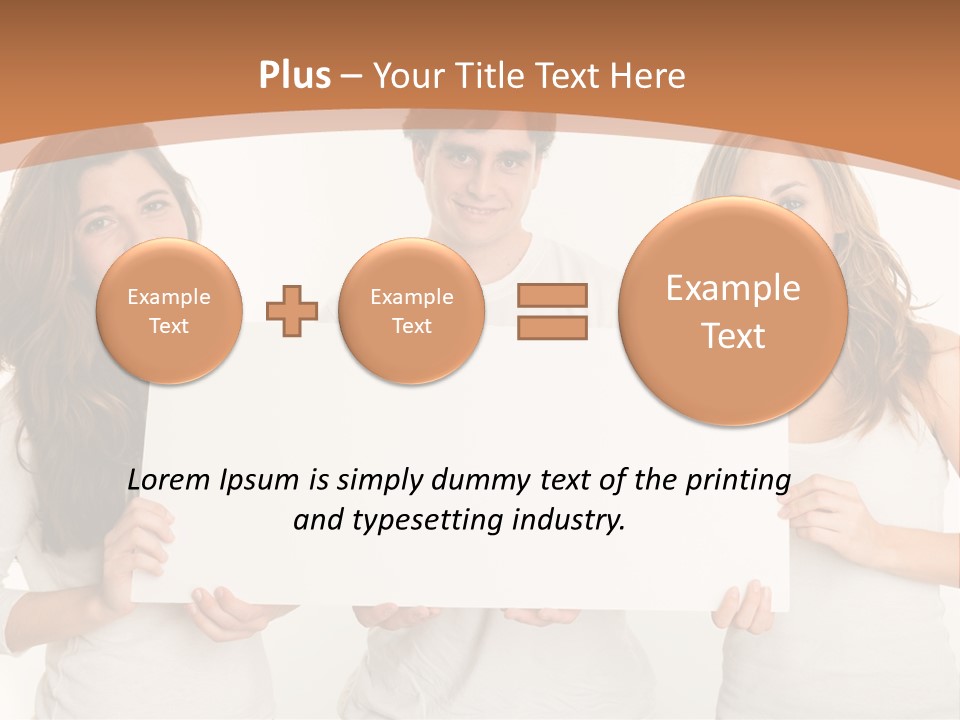 Demands Girl Message Board PowerPoint Template