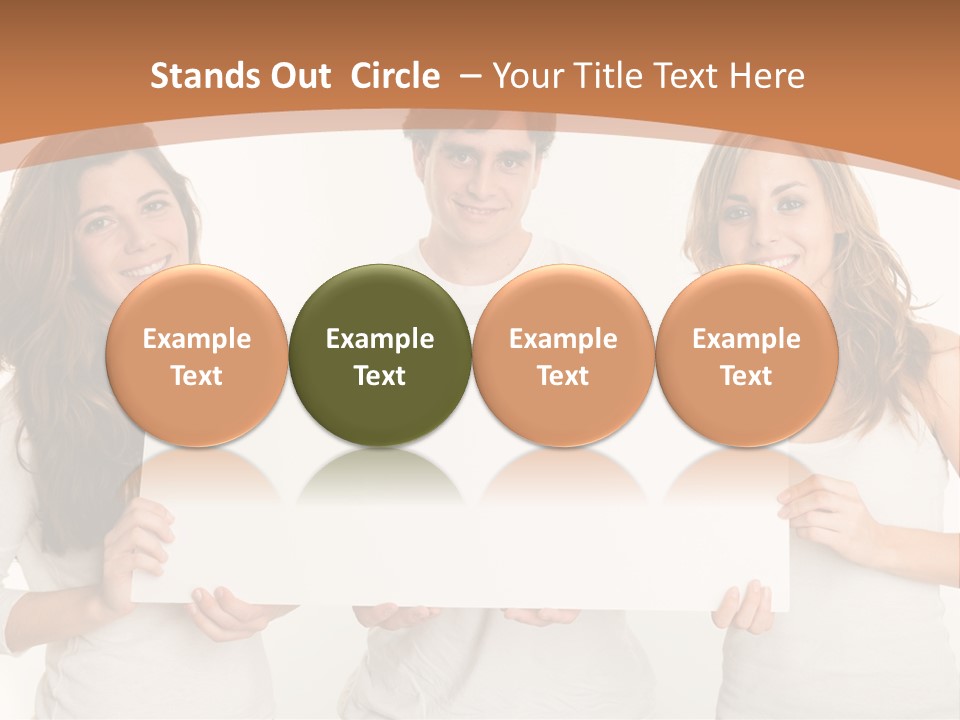 Demands Girl Message Board PowerPoint Template