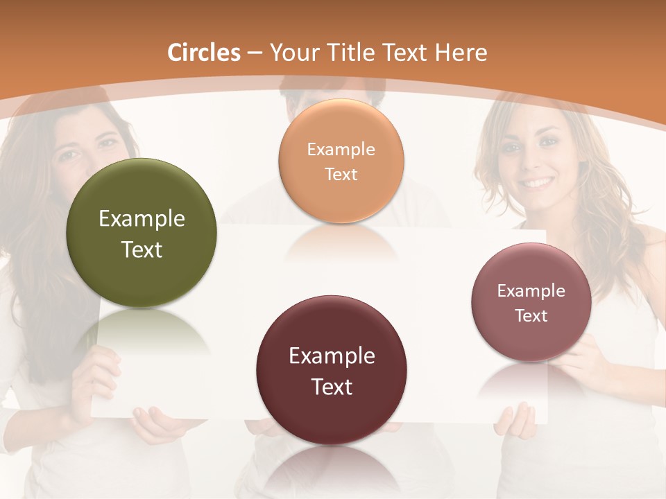 Demands Girl Message Board PowerPoint Template