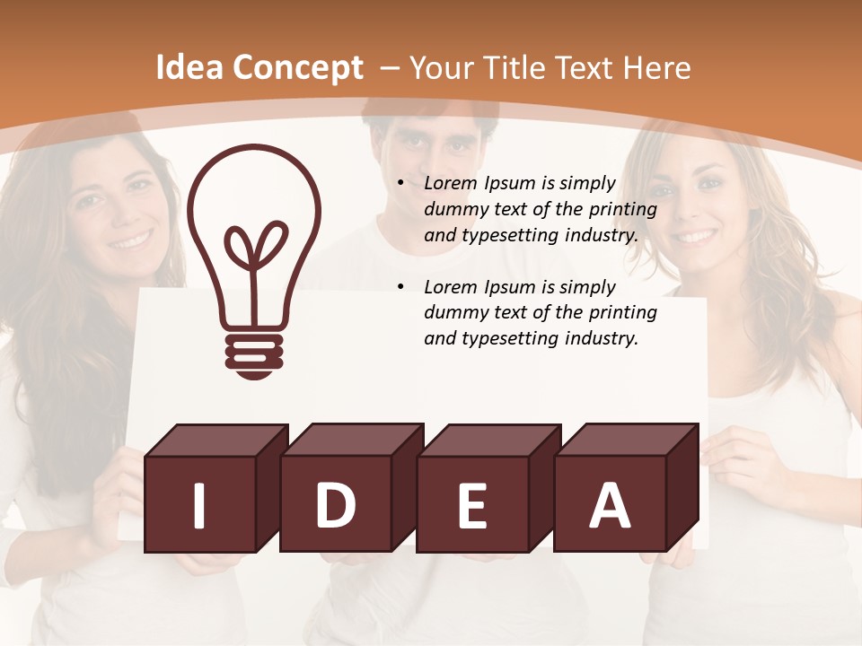 Demands Girl Message Board PowerPoint Template