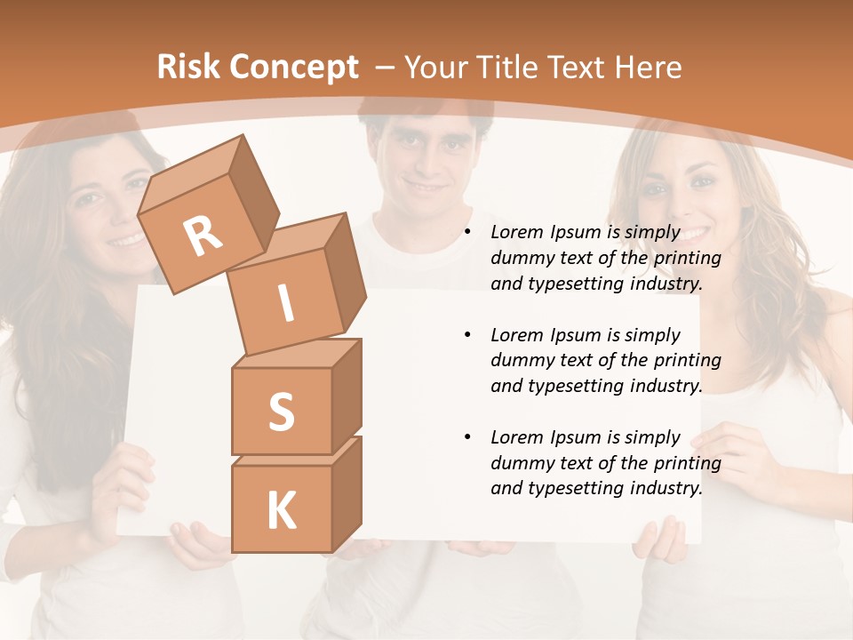 Demands Girl Message Board PowerPoint Template